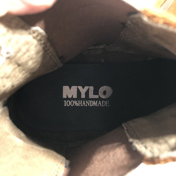 Custom Made Brown Chelsea Boots Suede Leather Dress Casual Formal Boots Sz 46/13 - Picture 2 of 12